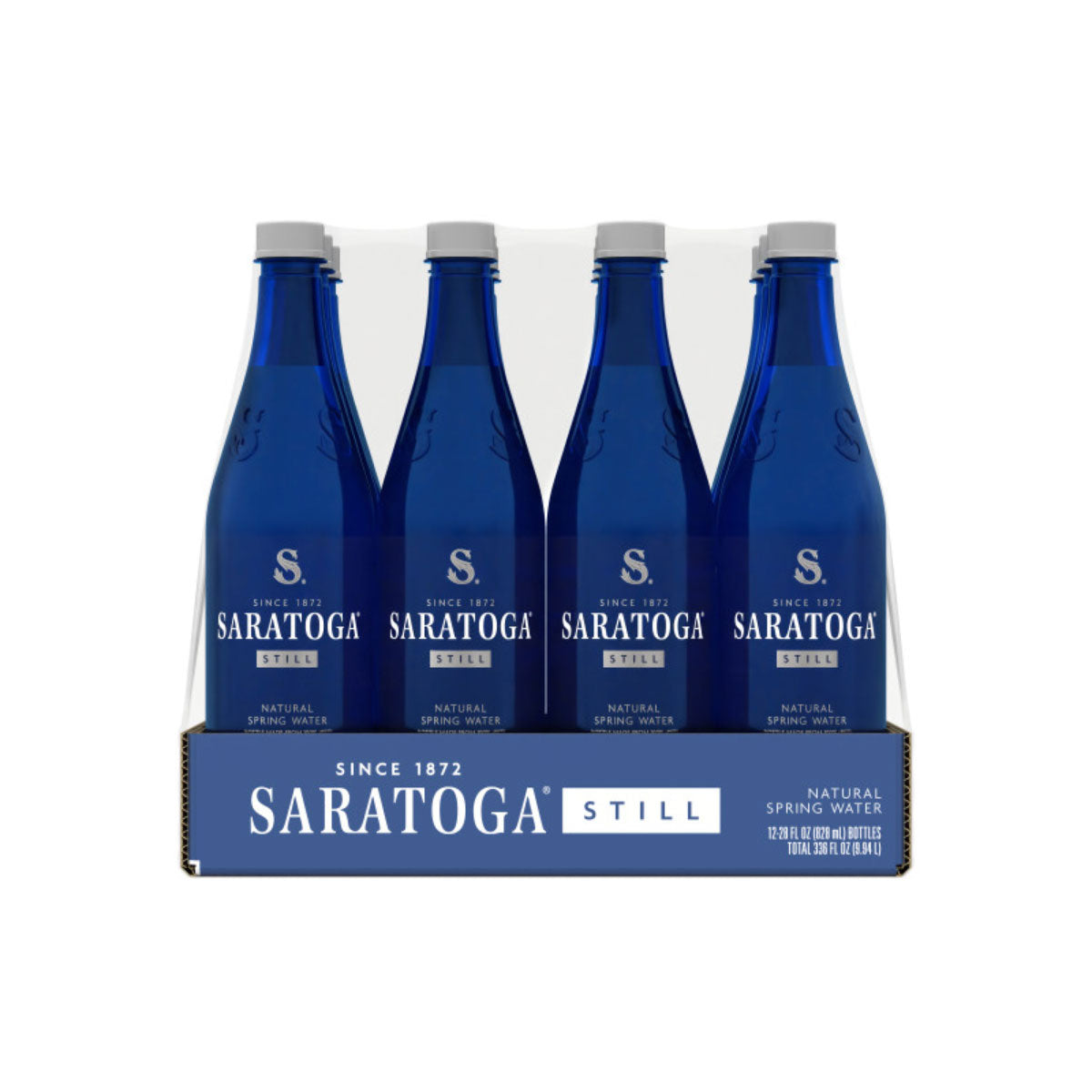 Still Spring Water in Blue Plastic