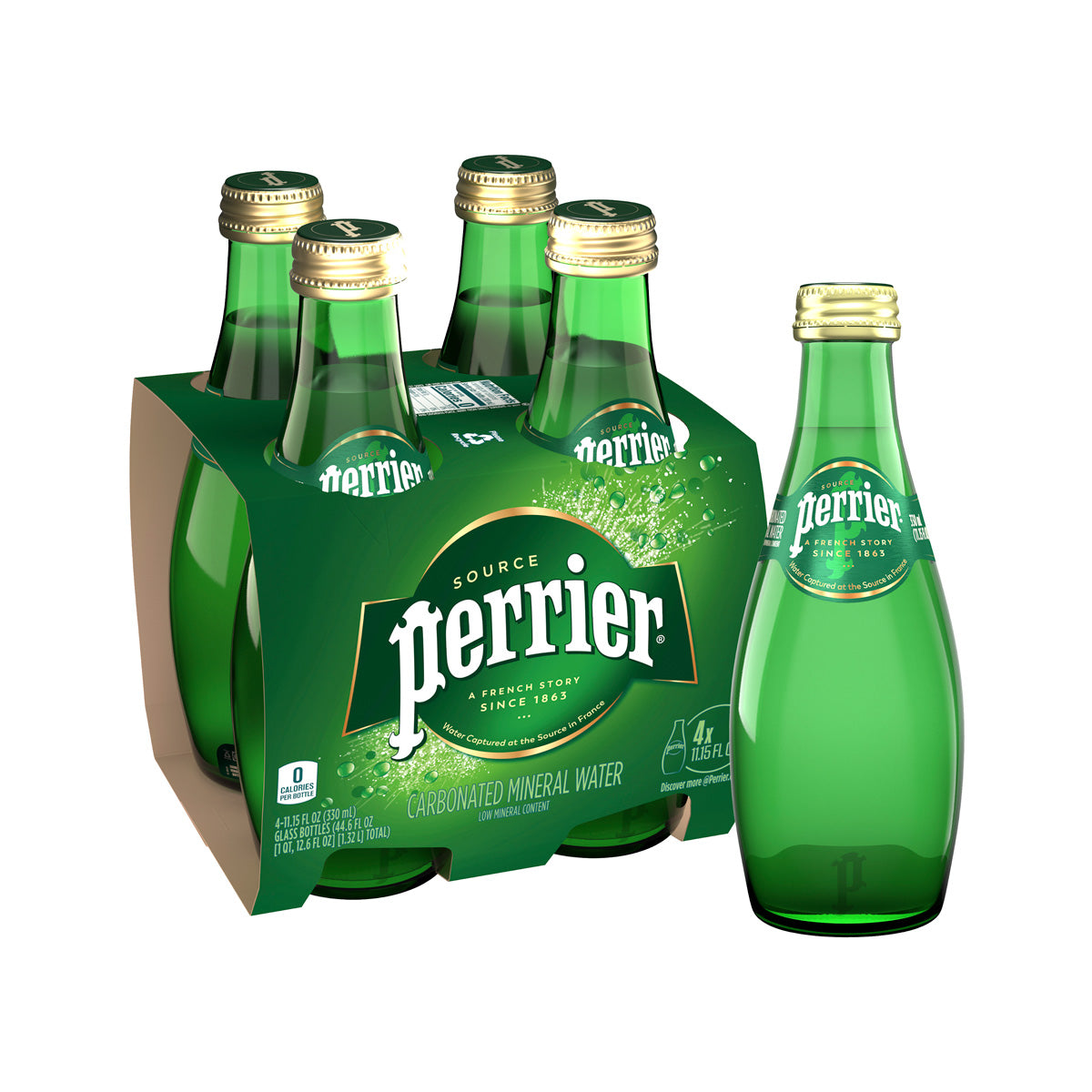 Sparkling Water Glass Bottle