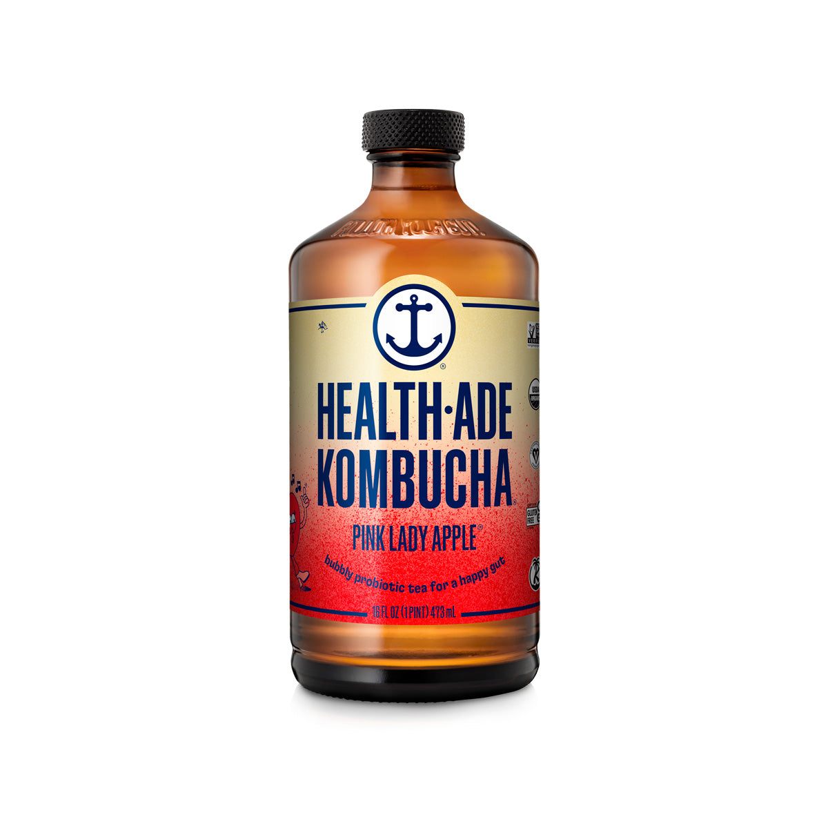 Organic Pink Lady Apple Kombucha