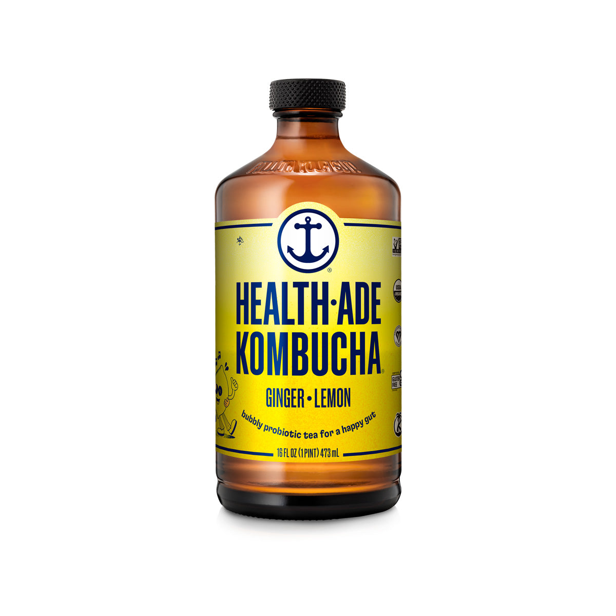 Organic Ginger Lemon Kombucha