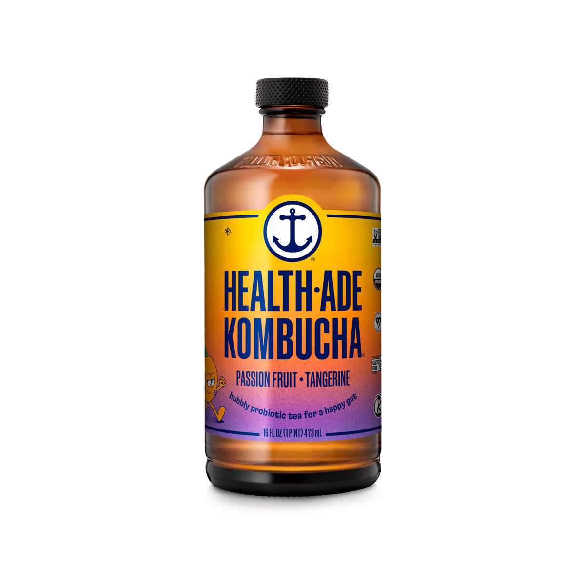 Organic Passionfruit-Tangerine Kombucha