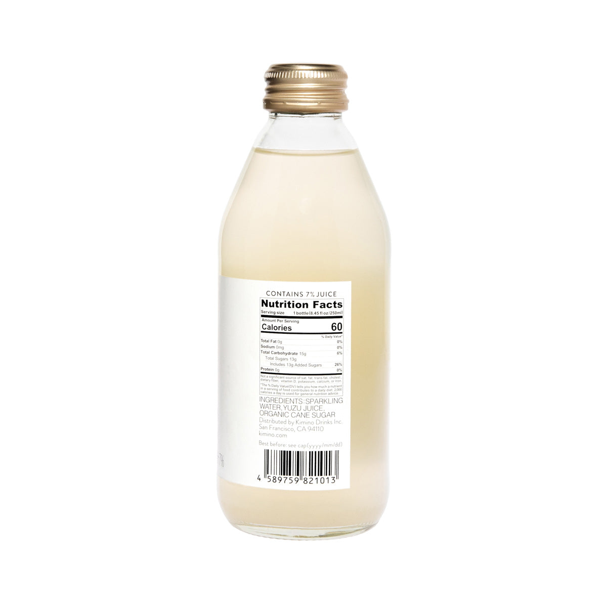 Sparkling Yuzu Juice