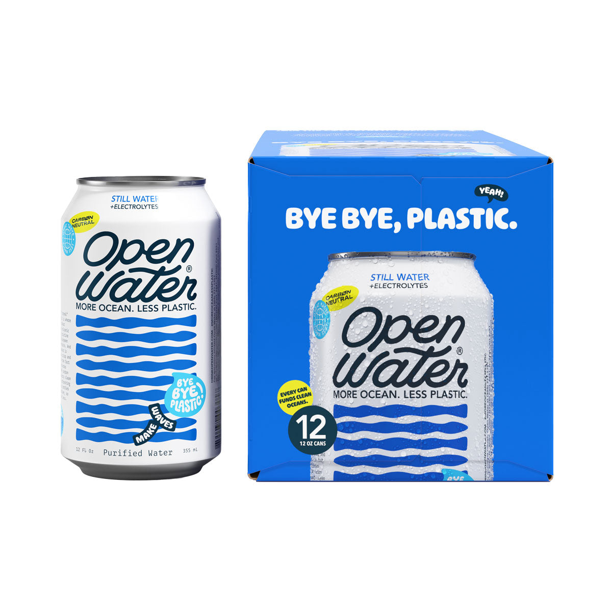 Aluminum Can Still Water with Electrolytes
