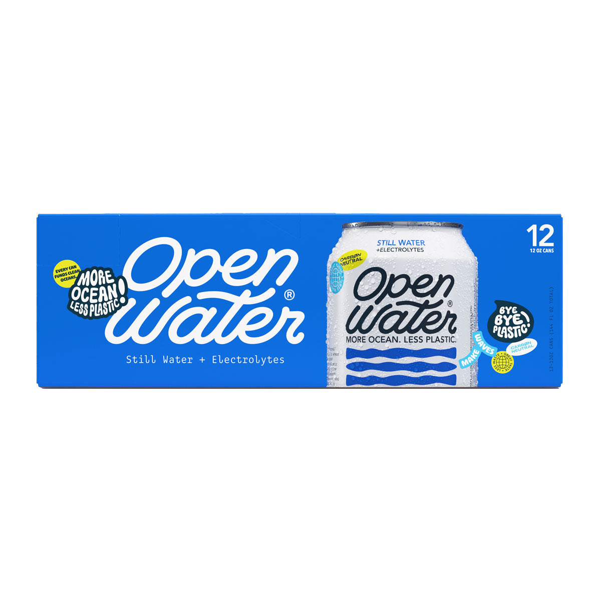 Aluminum Can Still Water with Electrolytes