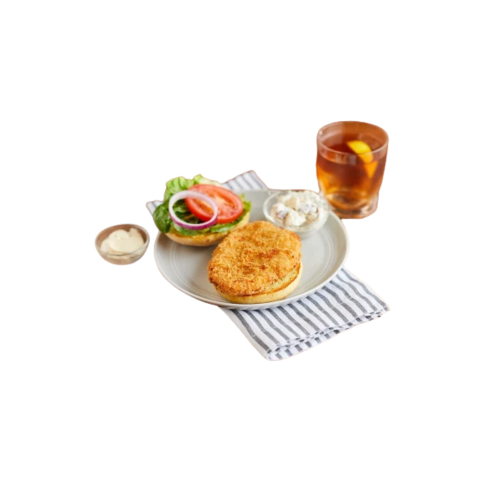 Cooked Breaded Chicken Breast Filet 3.5oz