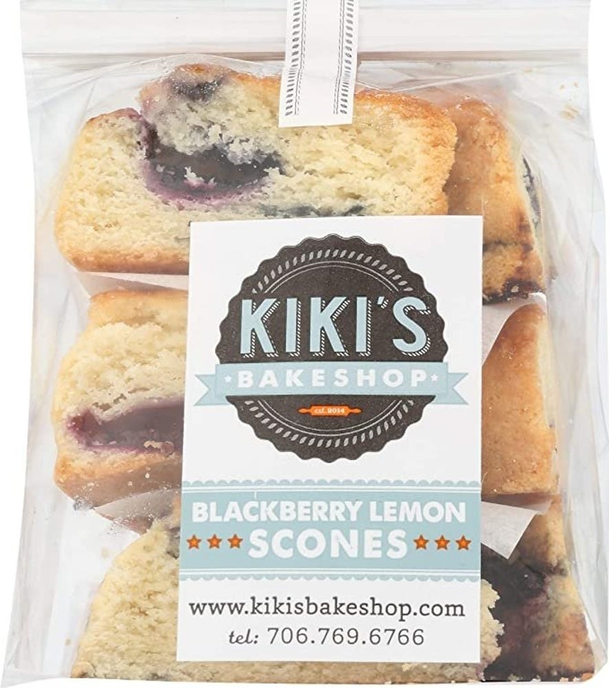 Blackberry Lemon Scone