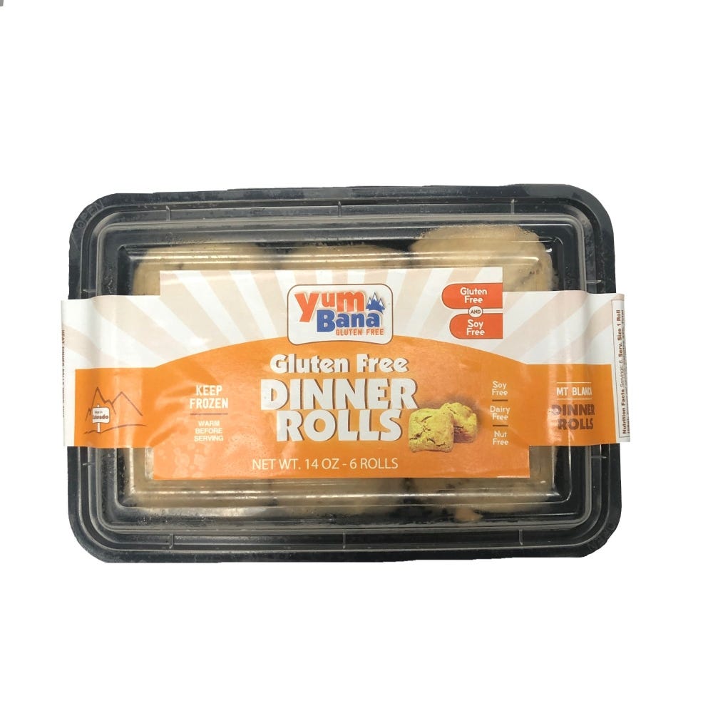 Mt Blanca Dinner Rolls Gluten Free
