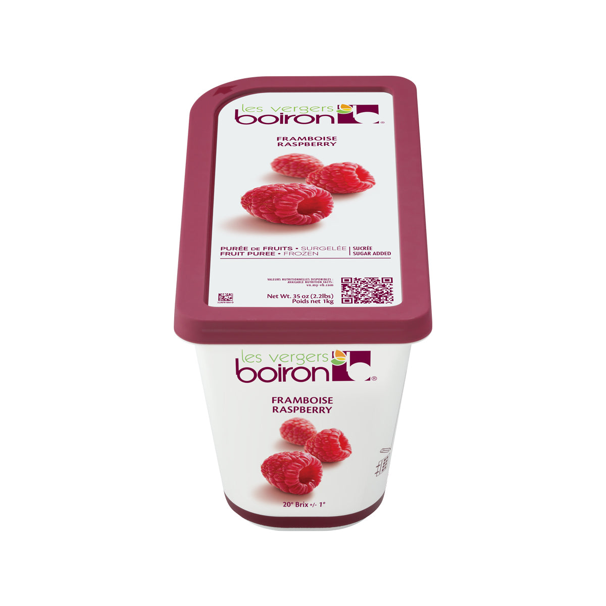 Raspberry Puree Sugar Added