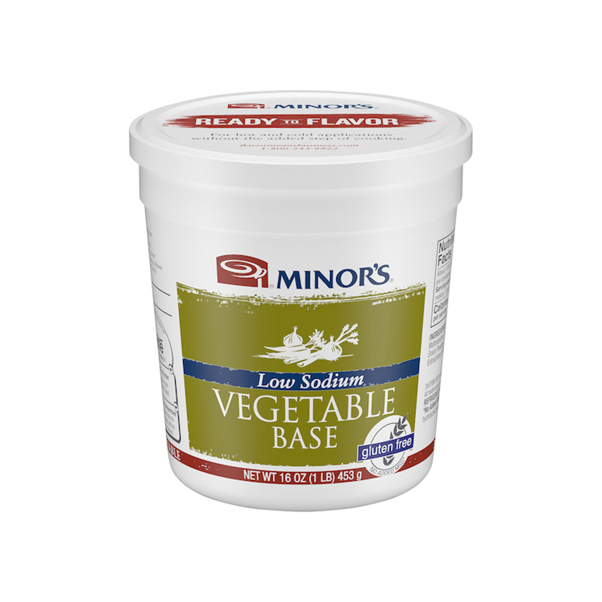 Gluten Free Low Sodium No MSG Vegtable Base