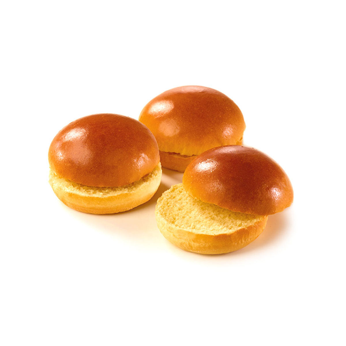 4in Brioche Rolls Sliced
