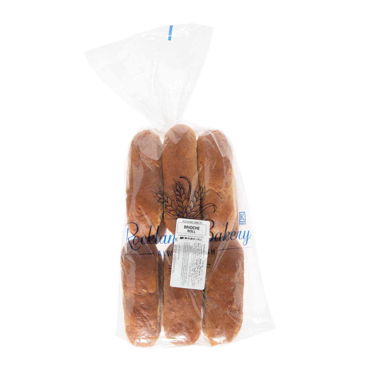 7in Brioche Hot Dog Roll Unsliced