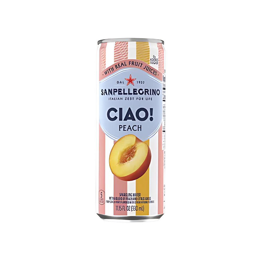 Sparkling Peach Beverage