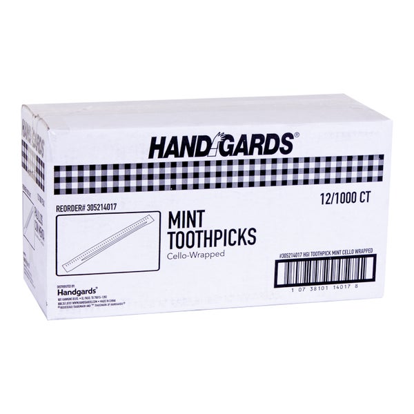 Wrapped Mint Toothpicks