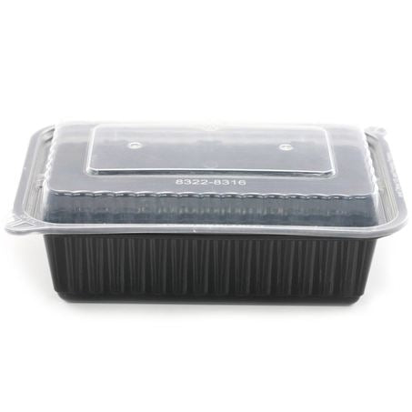 7x5 24oz Black Micro Container