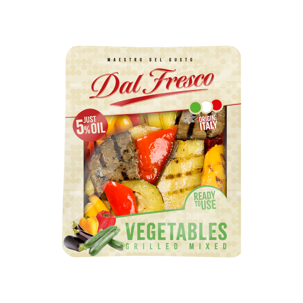 Grilled Vegetable in Sunflower Oil