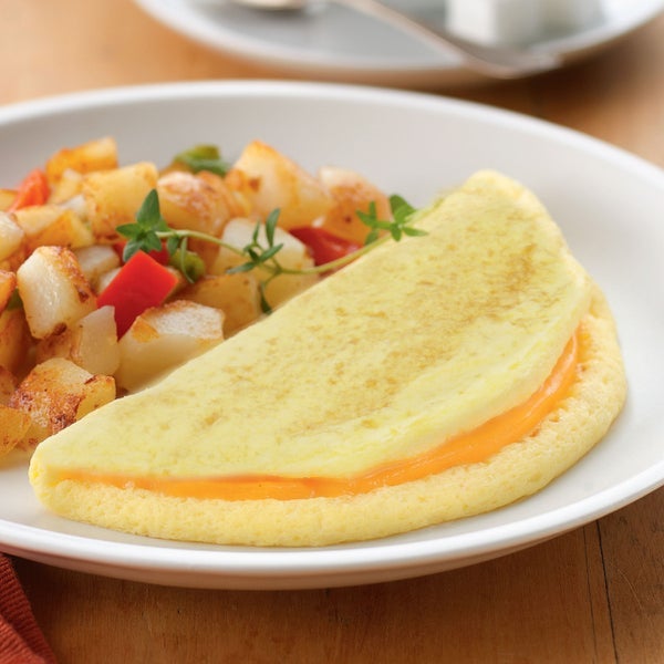 Colby Cheese Egg Omelet