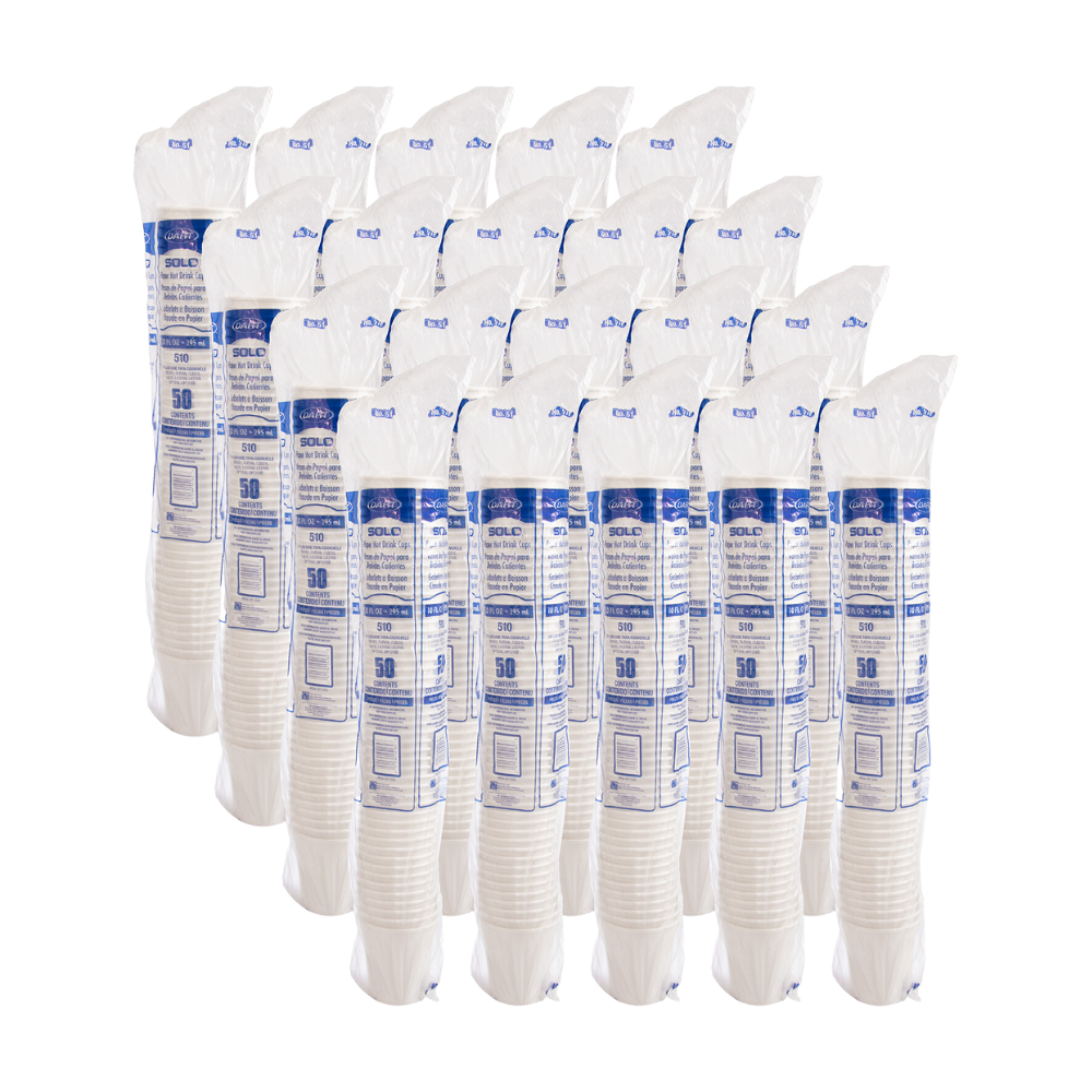 10oz White Paper Hot Cup