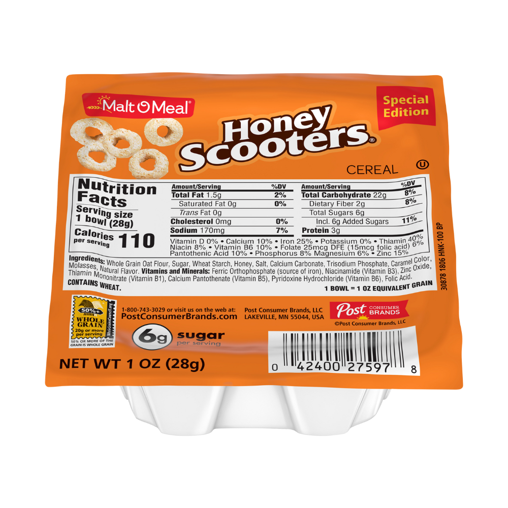 Scooter Honey Cereal