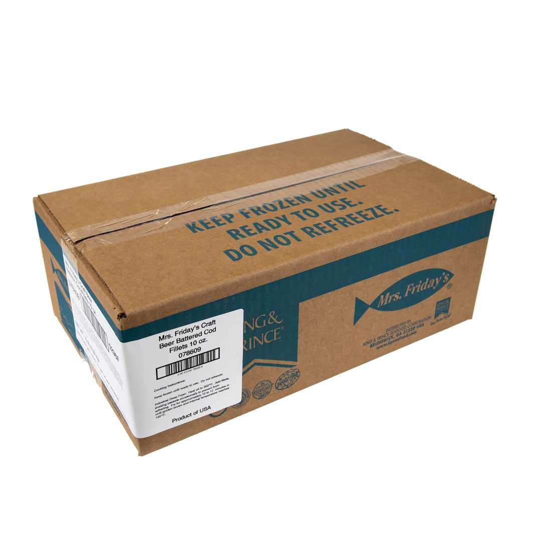 10oz Craft Beer Battered Cod Fillets