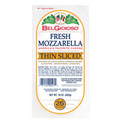 Fresh Thin Slice Mozzarella Log