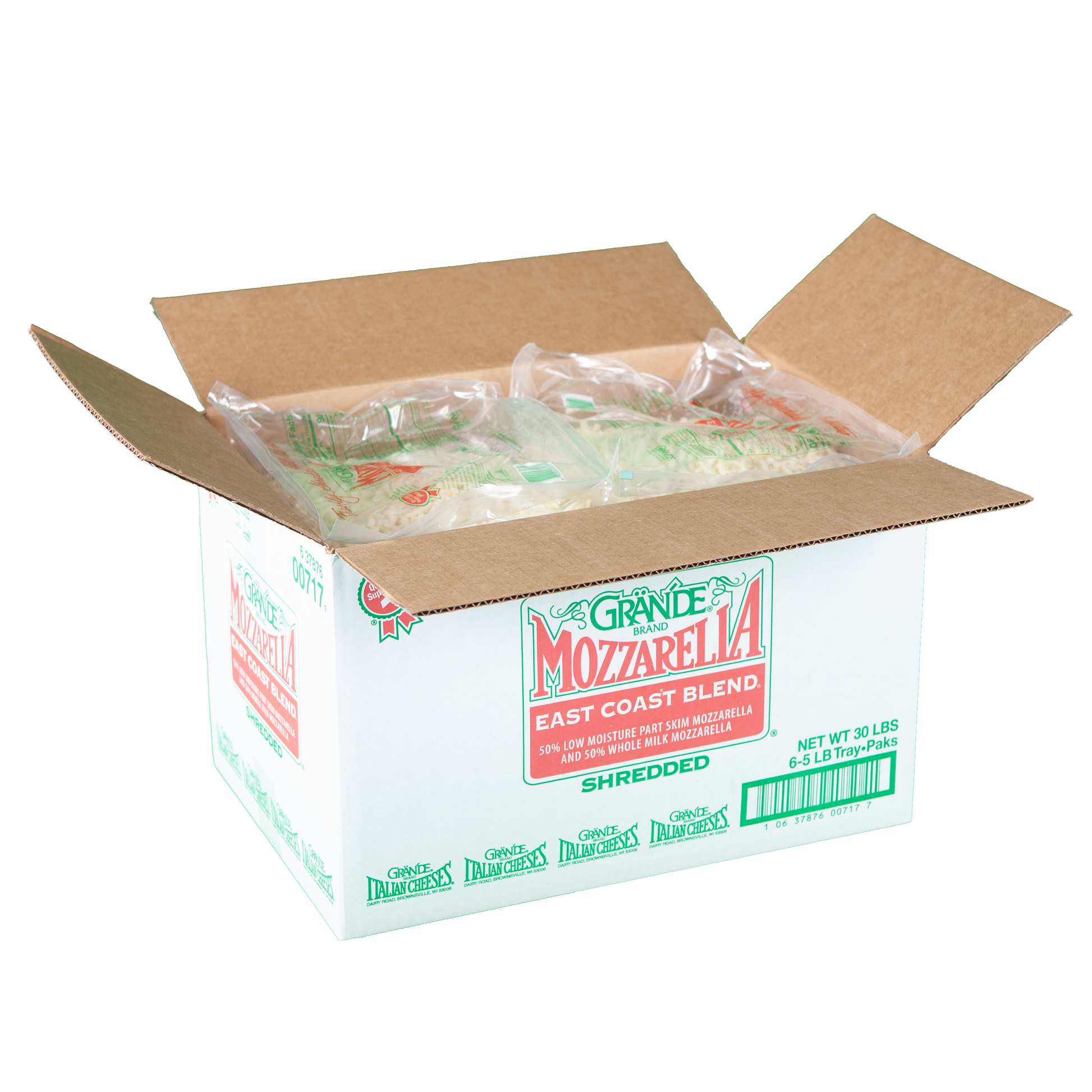 East Coast Blended Shredded Mozzarella Cheese
