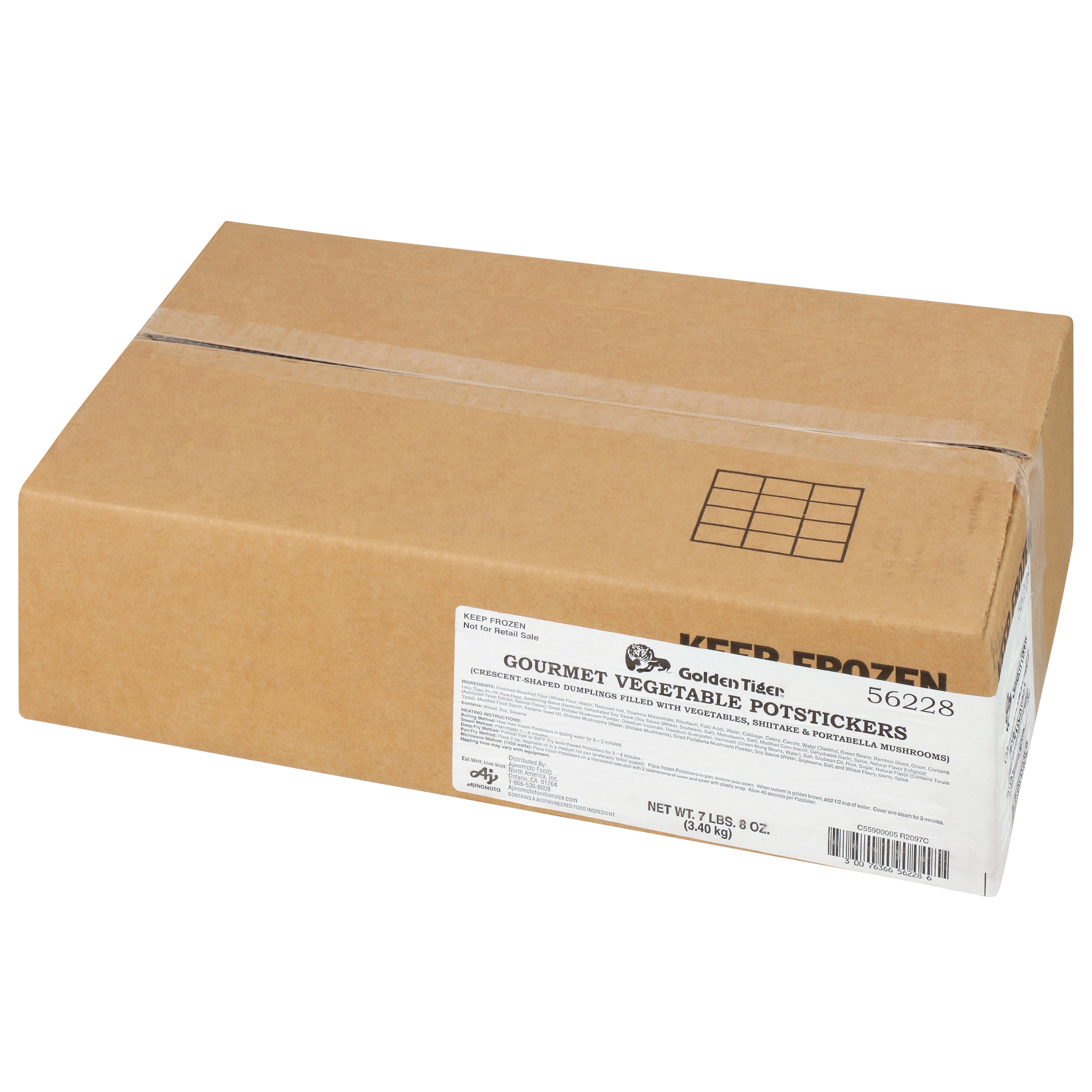 1oz Potstickers Vegetable Gourmet
