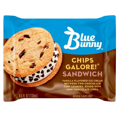 Chocolate Chip Ice Cream Sandwich