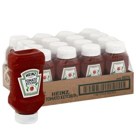 * Upside Down Ketchup Squeeze Bottles