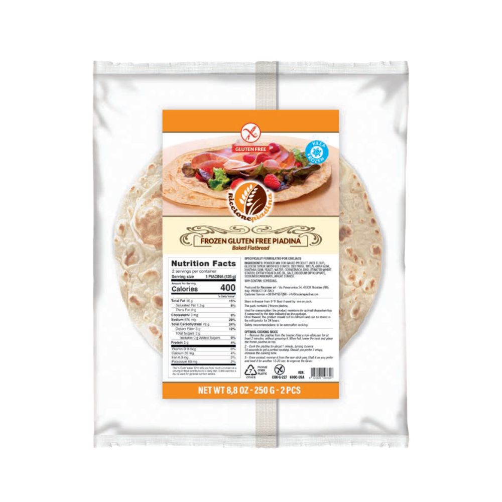 Gluten Free Piadina Romagnola