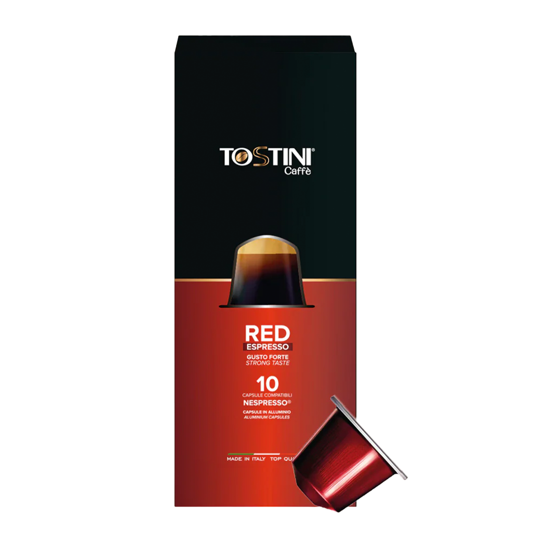 Red Espresso Display