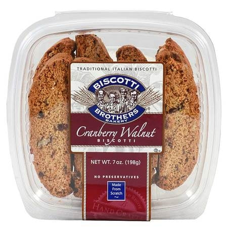 Cranberry Walnut Biscotti Cookie