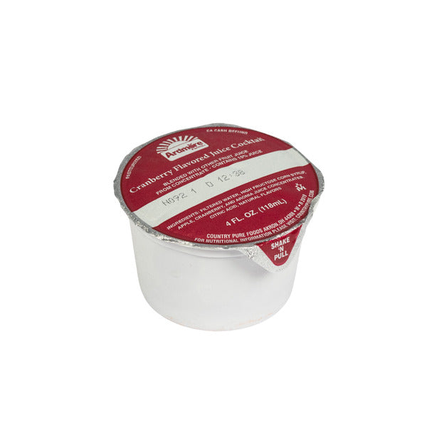 Cranberry Juice Cocktail Frozen 4oz Cup