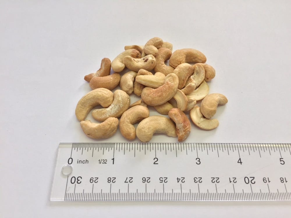 Roasted Unsalted Cashews