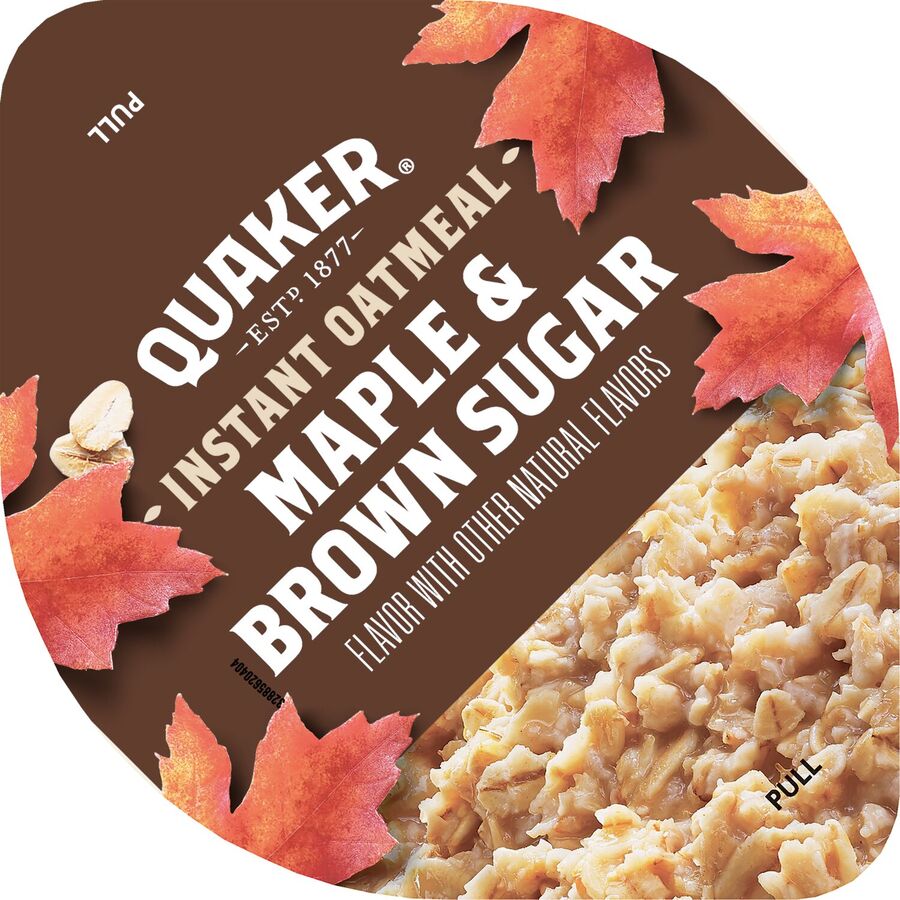 * Instant Oatmeal Maple Brown Sugar