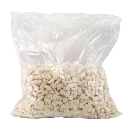Fully Cooked 1/2in Diced Grilled White Chicken