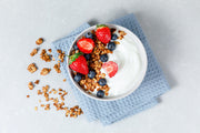 Strawberry Fruit On The Bottom Yogurt