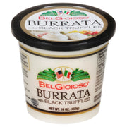 Burrata with Black Truffles 4oz