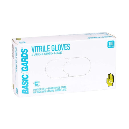 * Extra Large Blue Vitrile Gloves