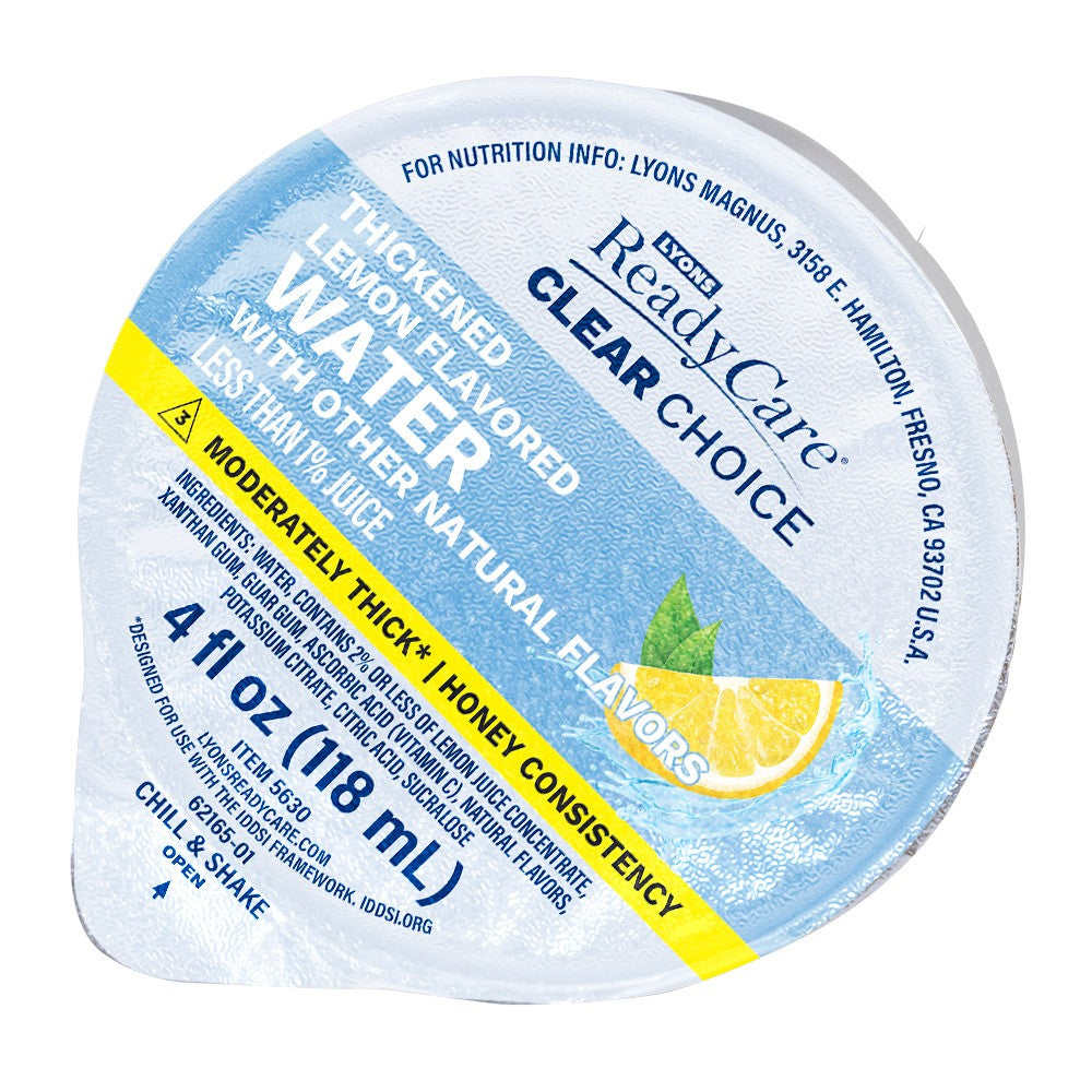 Tickened Lemon Flavored Water Level 3 Moderate