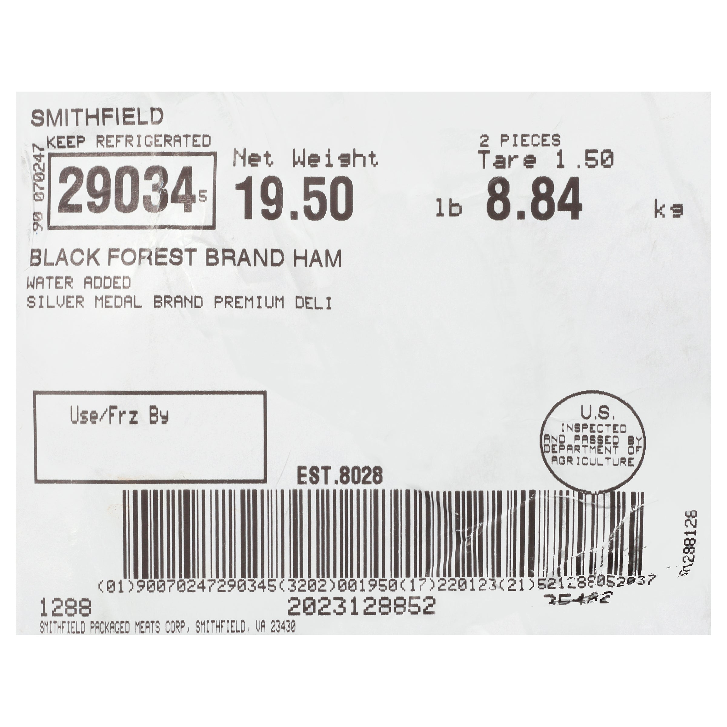 Black Forest Ham Round