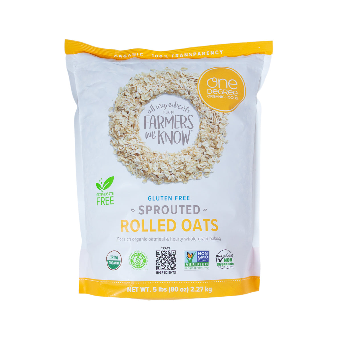 Sprouted Organic Gluten-Free Oats