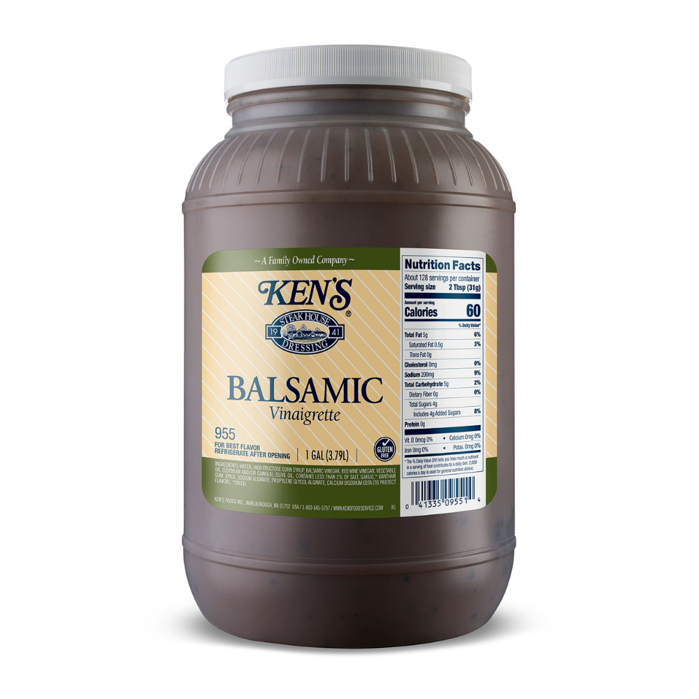 * Balsamic Vinaigrette Dressing