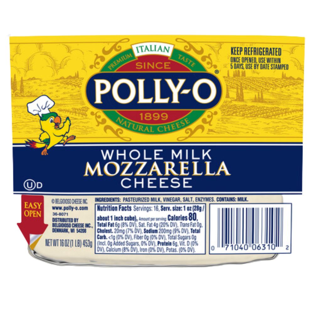 Whole Milk Mozzarella Cheese