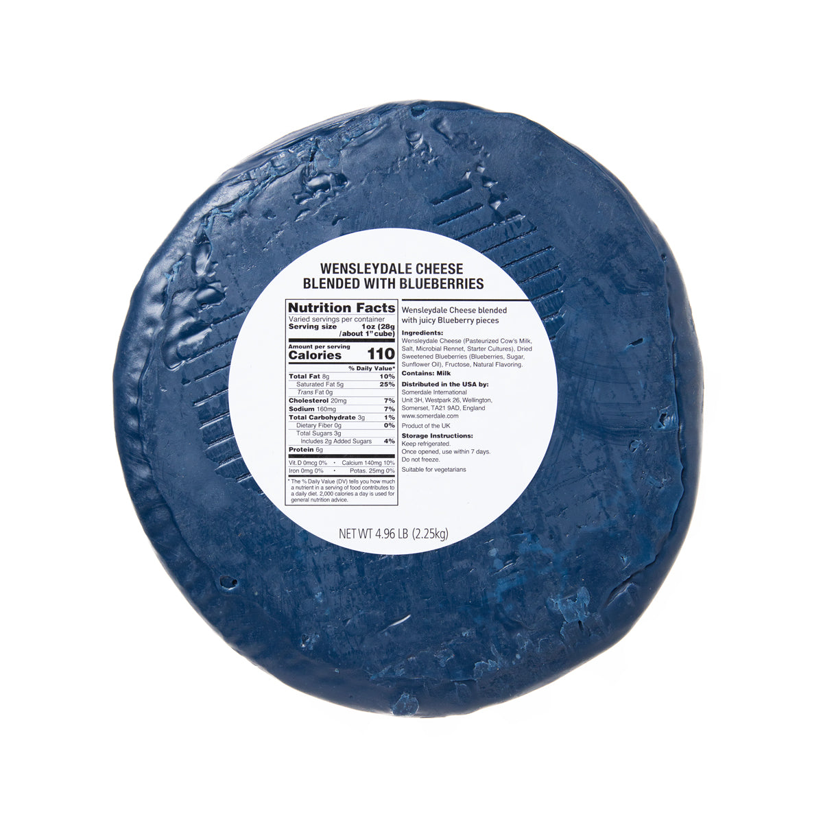 Wensleydale with Blueberries