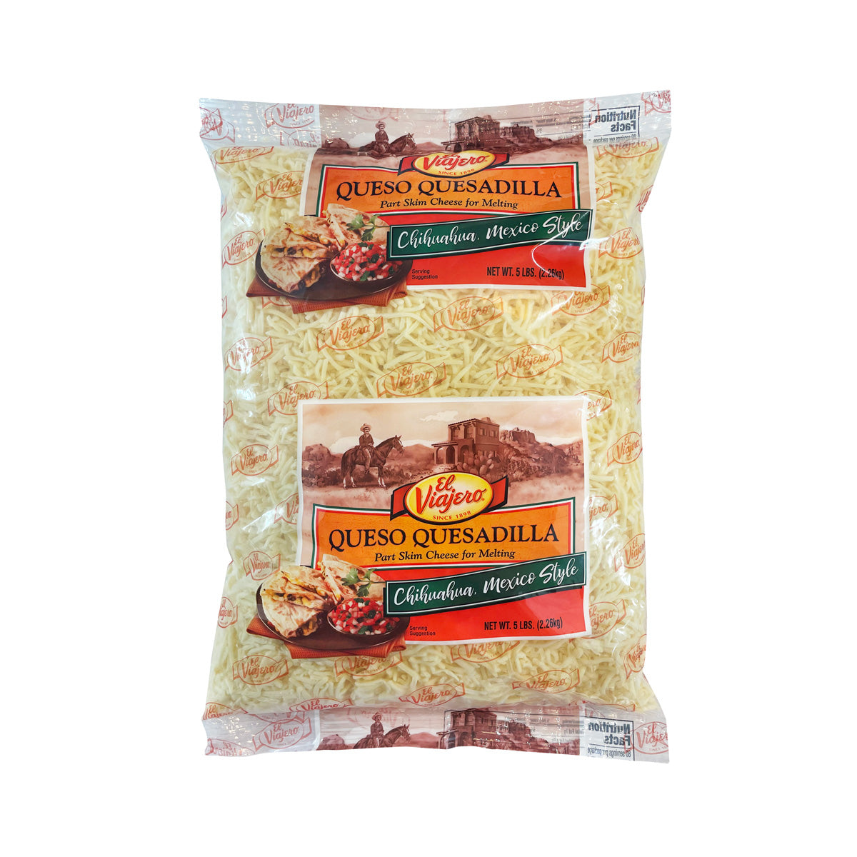 Shredded Queso Quesadilla Chihuahua