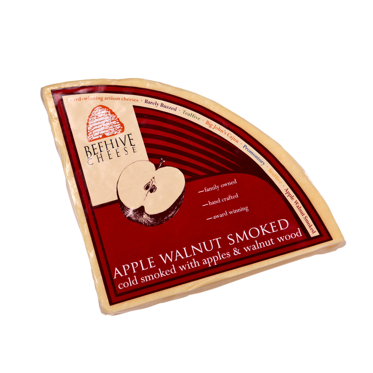 Smoked Apple Walnut Smoked Cheese