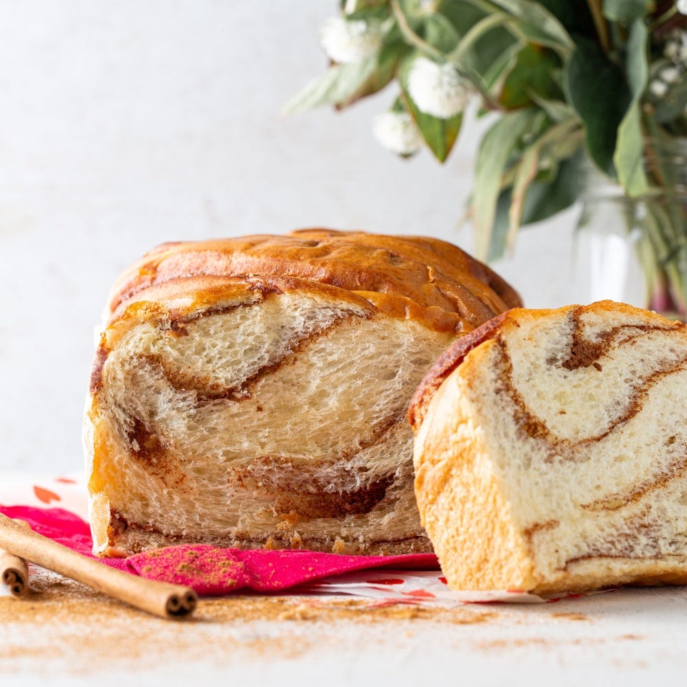 Cinnamon Brioche Twist Bread