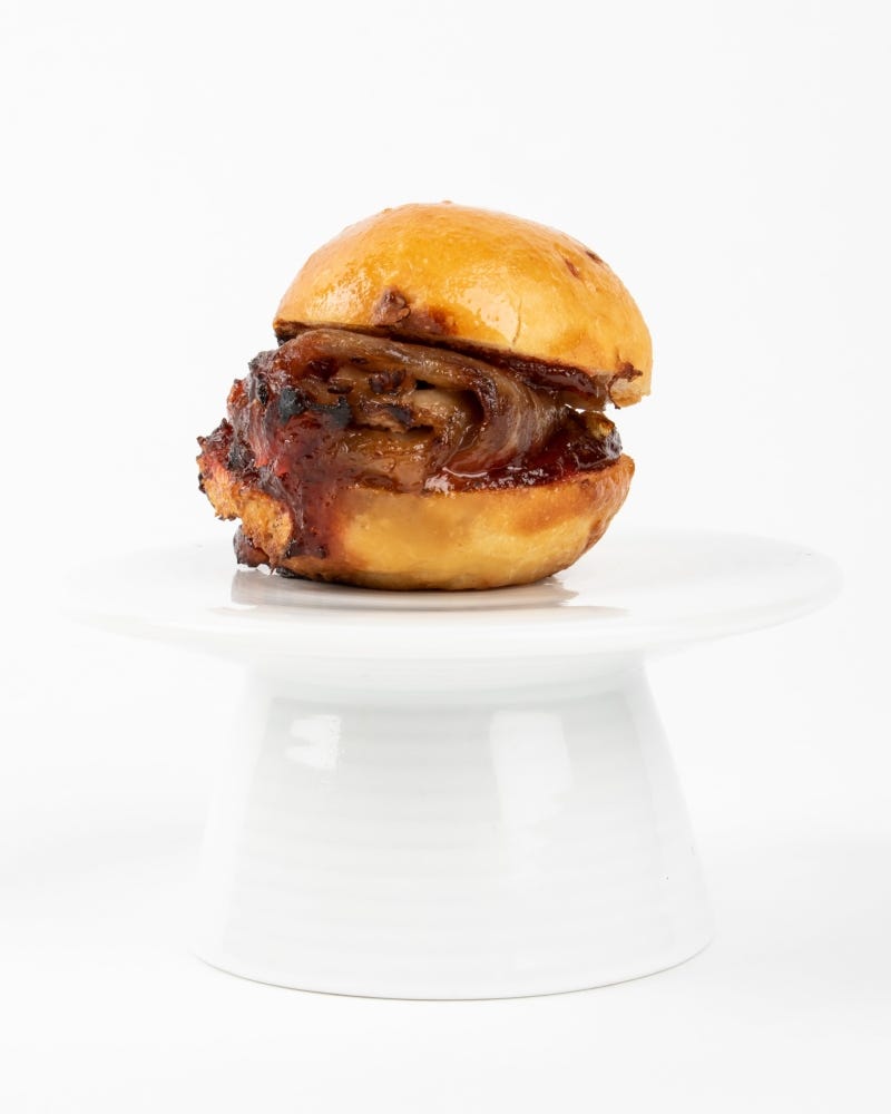 Beef Brisket Slider Smoked