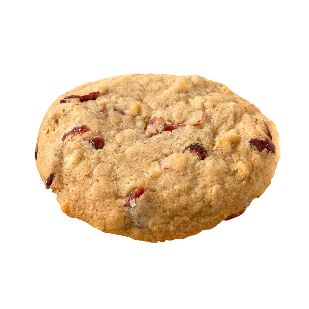 Orange Cranberry Oatmeal Cookie Dough