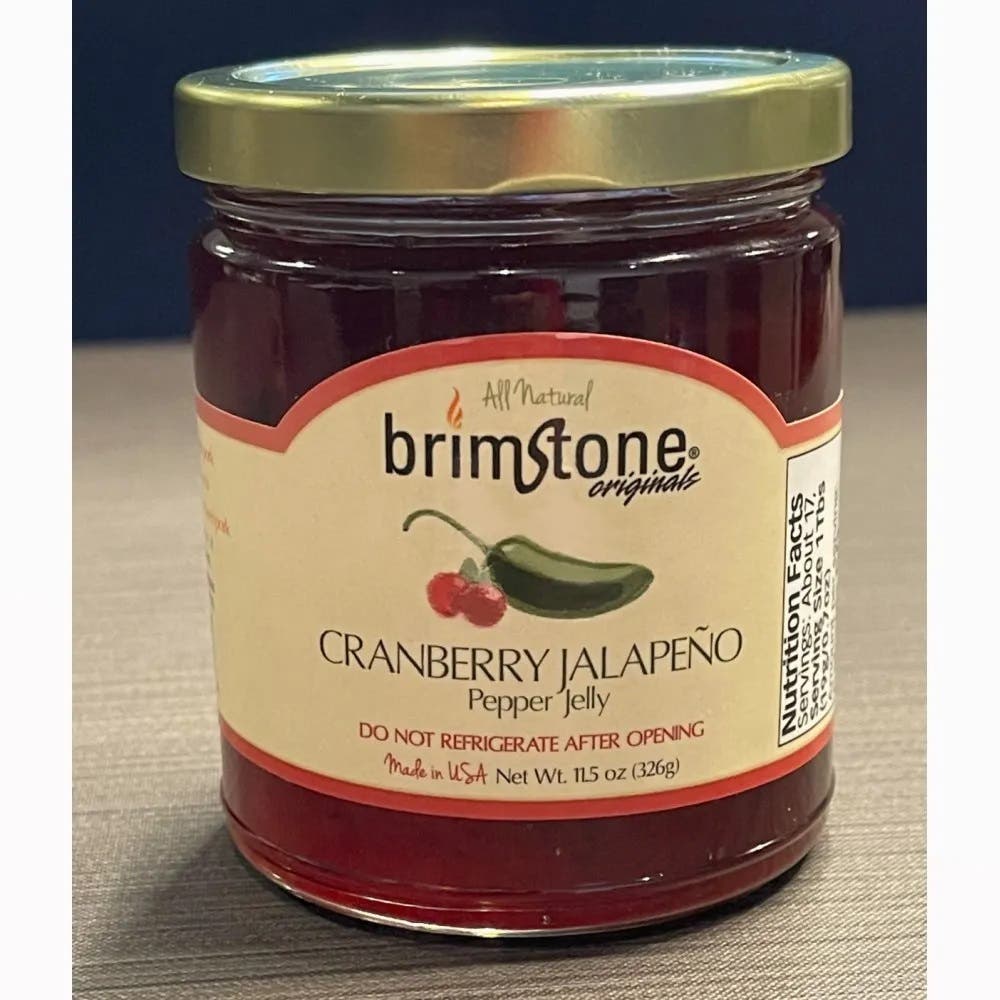 Brimstone Originals Cranberry Jalapeno Pepper Jelly